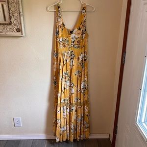 Torrid yellow Maxi Dress